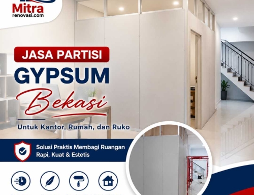 Jasa Partisi Gypsum Bekasi untuk Kantor, Rumah & Ruko
