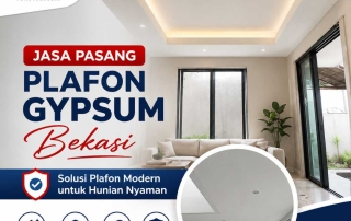 pasang plafon gypsum bekasi